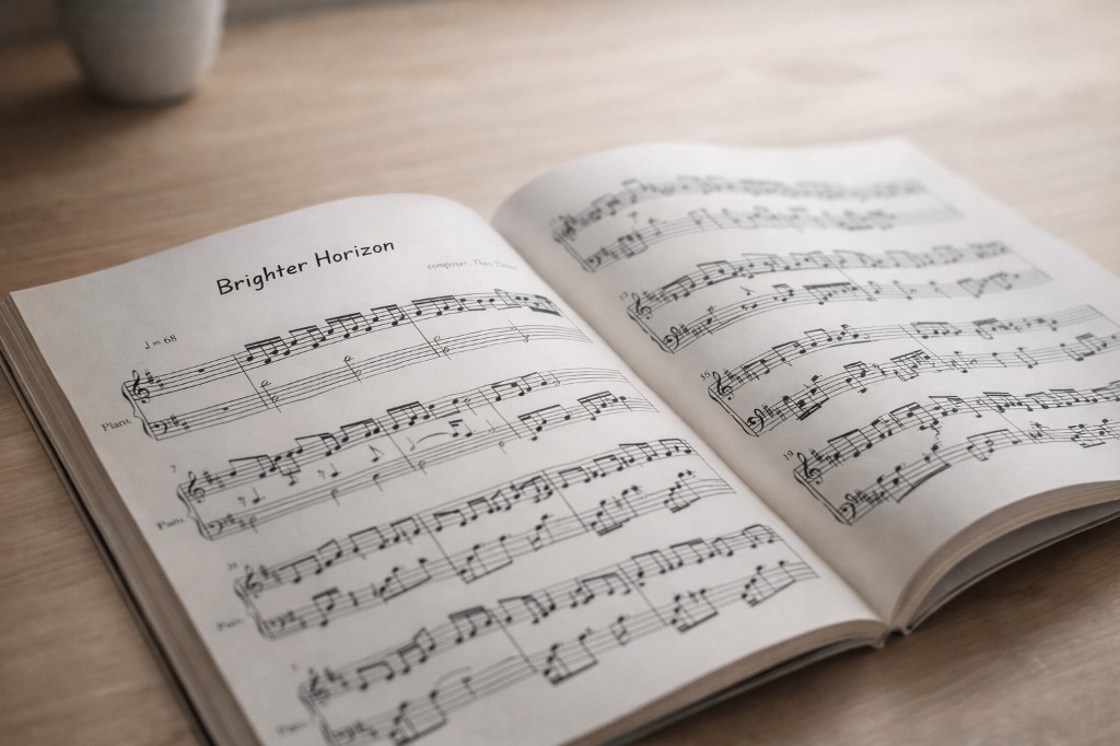 Brighter Horizon — a preview from the TheoSheets collection